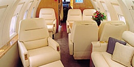 Executive Jet - Heavy - Bombardier Challenger 601 Cabin